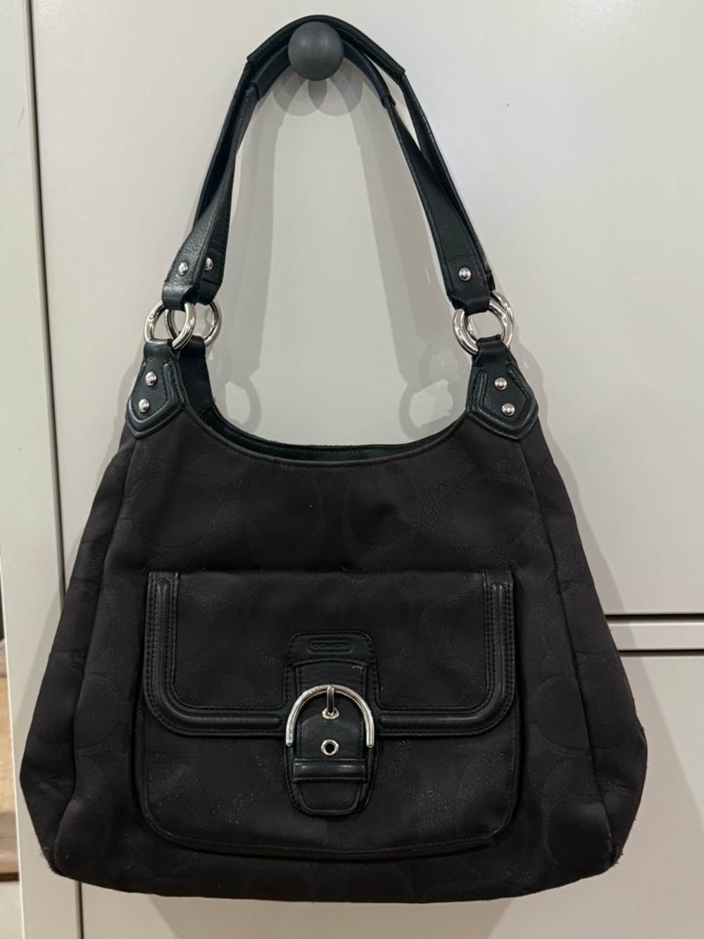 Coach Campbell Signature Hobo Bag in Good condition